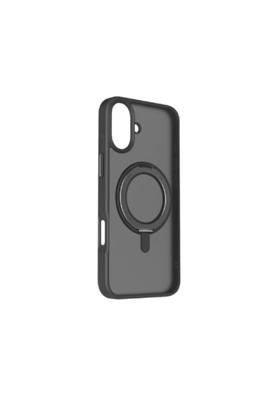 Momax Roller CaseForm Apple Uyumlu iPhone 16 Plus Magsafe Kılıf Siyah
