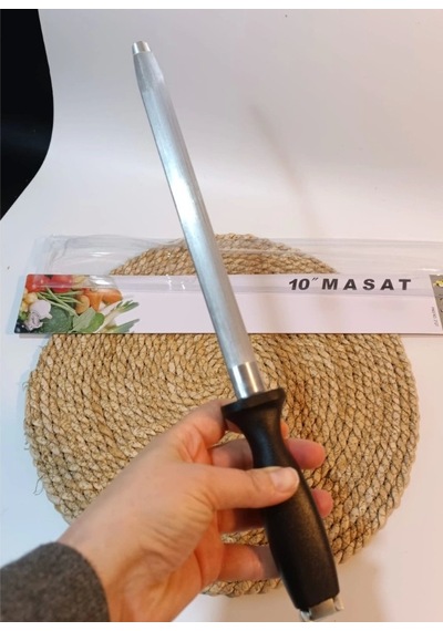 Bileyici 10'luk Masat Bıçak Satır Zırh Bileme Mutfak Bıçak Seti Bileme Solingen Germany 40cm