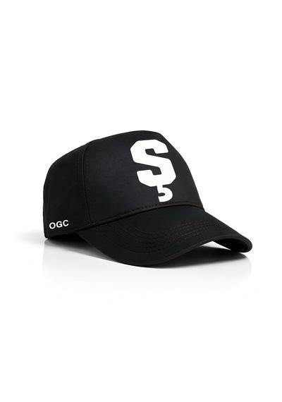 Ogc Ş Harfi Unisex Şapka Siyah