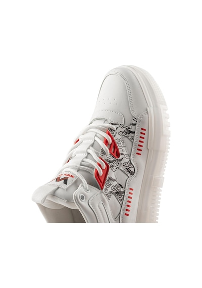 Almost Unisex Sneakers - Beyaz Kırmızı 001