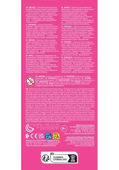 Idea Clemetoni - Çiçek Tasarıım Seti - Gül