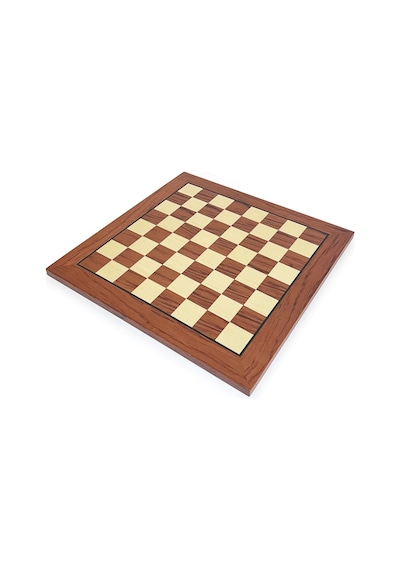 El Yapımı Ahşap Satranç Tablası Gül 50x50cm