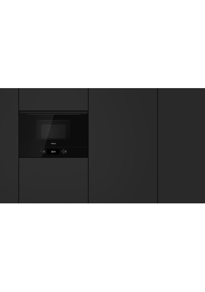 Teka ML 8220 BIS L FBK Full 22 L Seramik Tabanlı Ankastre Mikrodalga Fırın