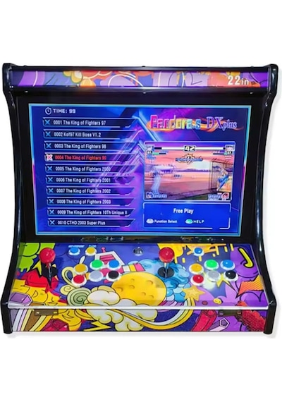 Pandor Saga Plus Dx2 22 İnç Lcd Bartop 26800 Oyunlu 720p Hd 3d Arcade Video Oyun Konsolu