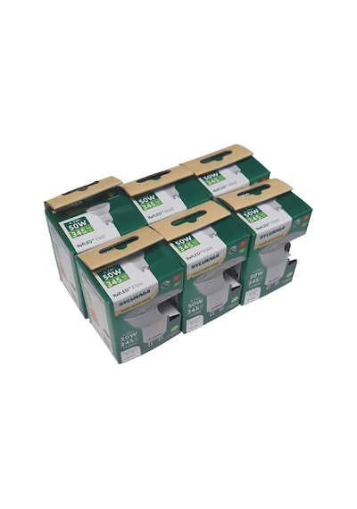 Sylvania GU10 Ledli Spot Ampul 4,5W 6 Adet Beyaz Işık
