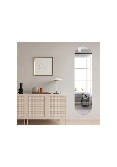 Enc Home Oval Parçalı 4'lü 30x30 Gümüş