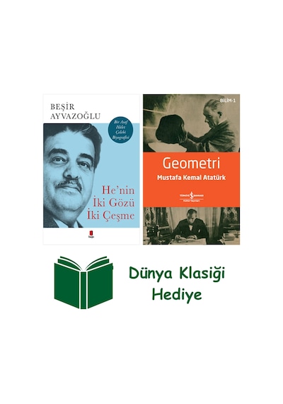He'nin İki Gözü İki Çeşme + Geometri + Dünya Klasiği Hediye