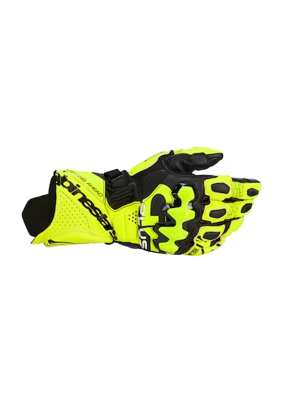 Alpinestars Gp Plus R V3 Korumalı Deri Motosiklet Eldiveni Sarı Siyah Diğer