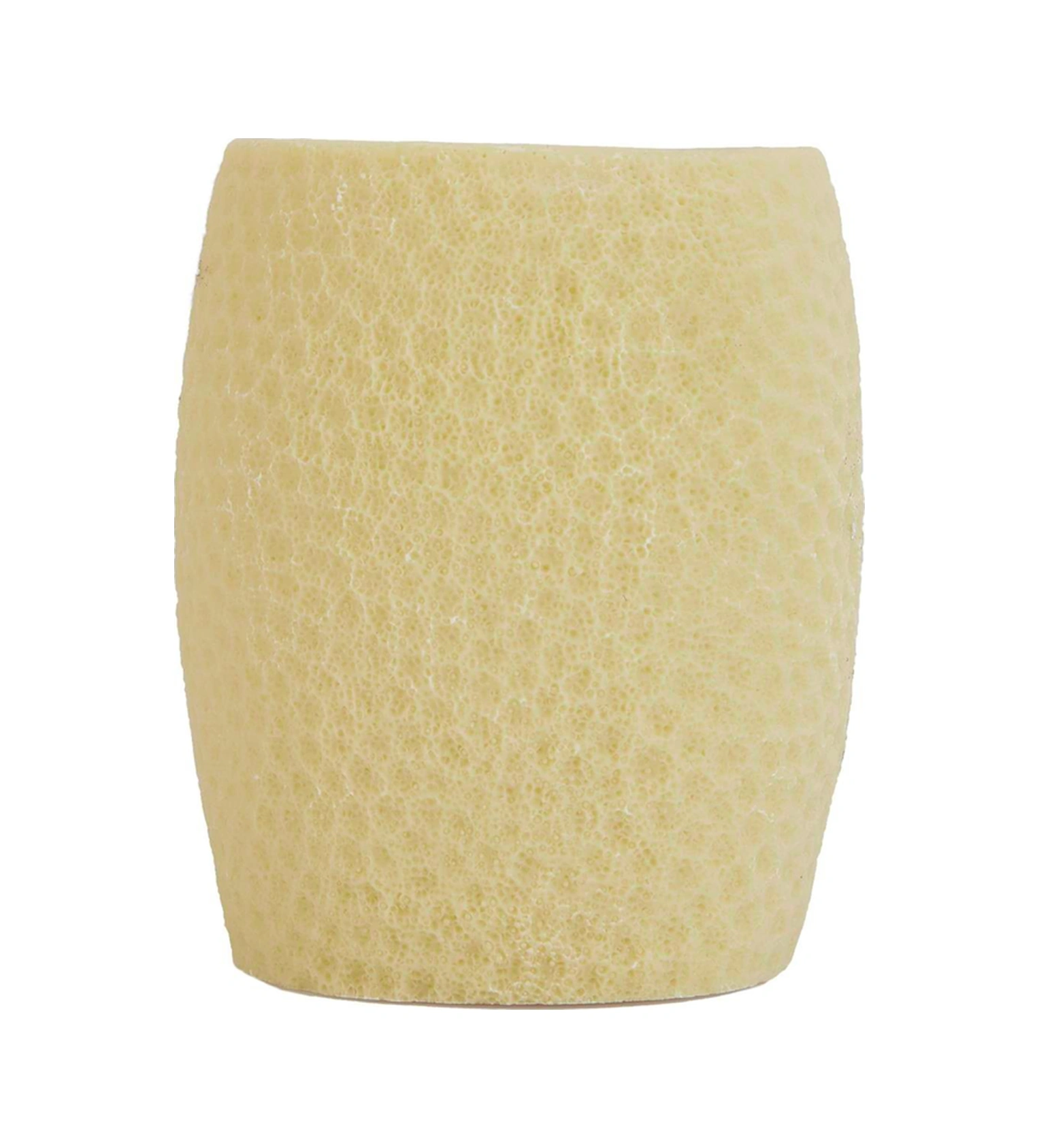 2 Adet Diş Fırçalık,macunluk Sarı Petek Desenli Poliresin 8x8x10cm 400ml Banyo Seti Çok Renkli