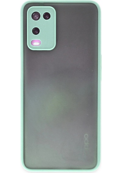 Cosmotex Newface Oppo A54 4g Kılıf Montreal Silikon Kapak - Turkuaz