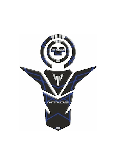 Yamaha Mt09 2013 - 2018 Uyumlu Tank Pad Set 006 Standart