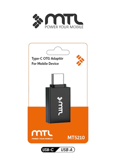 Type-c To Usb 3.0 Otg Çeviri Adaptör - Yüksek Hızlı Veri Ve Çevre Birimi Bağlantısı Mt5210