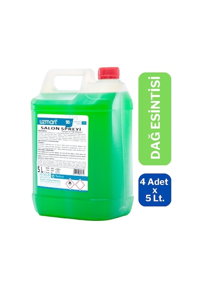 Uzman Dağ Esintisi Oda ve Çamaşır Parfümü 4 x 5 L