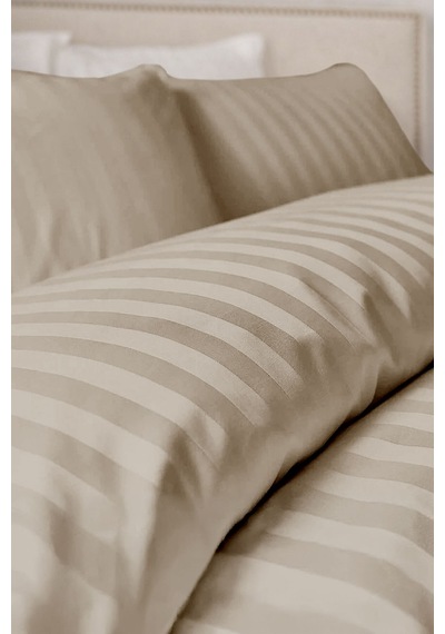 Çift Kişilik %100 Pamuk Saten Nevresim Seti Premium Seri 8 Renk Seçeneği 200x220 Bal Köpüğü