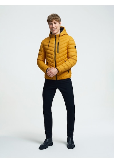 Regular Fit Erkek Mont Safran