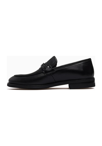 Pierre Cardin Erkek Hakiki Deri Toka Detaylı Loafer Ayakkabı 26y 104317 M Siyah Siyah
