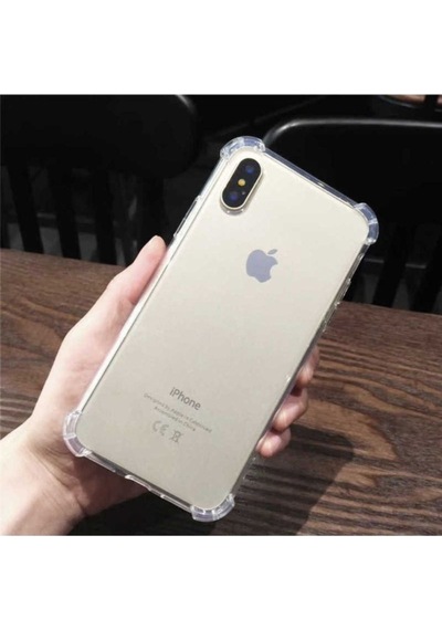 Apple Uyumlu iPhone Xs Max 6.5 Kılıf Zore Nitro Anti Shock Silikon Renksiz