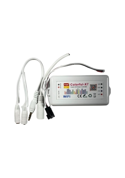 DoraLed 5-24V Zigbee - Tuya Destekli WiFi Kontrollü RGB-RGBW Pixel Led Kontrol Devresi Müzik Modlu