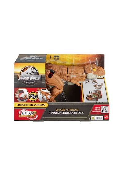 Jurassic World Değişim Serisi Dönüşebilen Tyrannosaurus T-rex Figürü Hpd38 Cicciobello