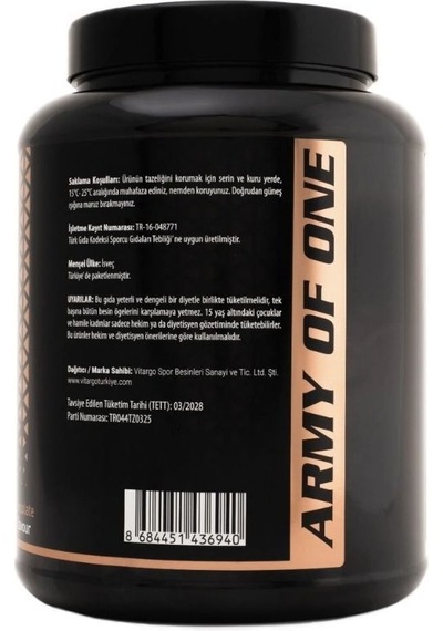 Army Of One Whey Protein 1000 Gr Çikolata