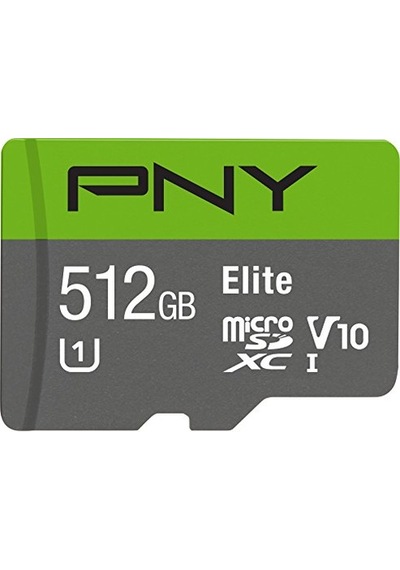 Pny Elite 512 Gb Microsdxc Hafıza Kartı + Sd Adaptörü, 100 Mb/s Okuma Hızı, Sınıf 10 Uhs-ı, U1, A1 Uygulama Performansı, Full Hd Video İçin V10, P-sdu512u190el-ge Pny Elite 512 Gb Microsdxc Hafıza Kartı + Sd Adaptörü, 100 Mb/s Okuma Hızı, Sınıf 10 Uhs-ı, U1, A1 Uygulama Performansı, Full Hd Video İçin V10, P-sdu512u190el-ge