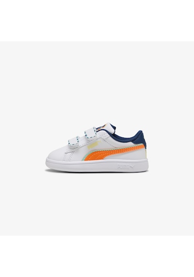 Puma Smash 3.0 Playdate Çocuk Beyaz Spor Ayakkabı 402828 Beyaz