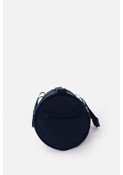 İcone Bag Unisex Spor Çanta Silindir Model, Baskılı, Ön Ve İç Cepli, Yan Saplı, Ayarlanabilir Omuz Askılı Lacivert