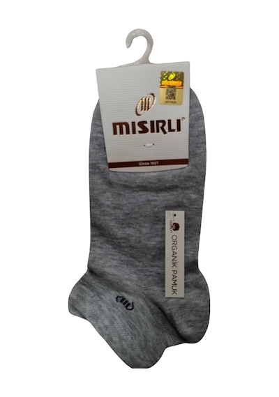 Angbutik Mısırlı 70200 Bayan Organik Pamuk Patik Çorap Çok Renkli