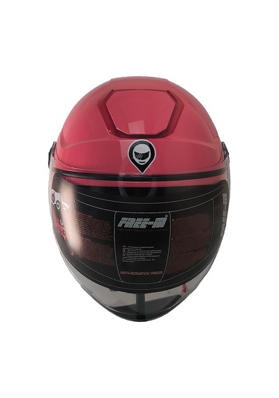 Motosiklet Açık Kask - Ultra Hafif 820gr - Ece Belgeli- Buff li Pembe