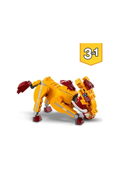 LEGO® Creator 31112 Vahşi Aslan 224 Parça