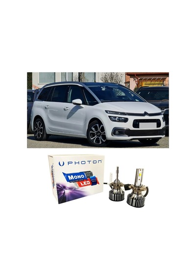 Citroen C4 Picasso Spacetourer Sis Far Ampulü H11 Mono Yeni Seri Beyaz 2018-2022