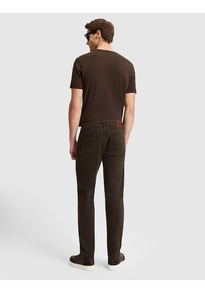 Pierre Cardin Koyu Kahverengi New Slim Fit Jean Pantolon
