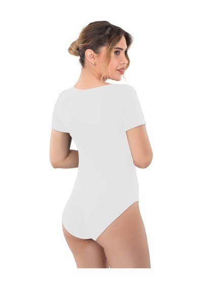 Beyaz Mı Emay 1926 Soft Yarım Kollu Body Beyaz