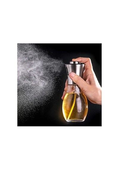 Paslanmaz Çelik Başlıklı Cam Spray Yağdanlık Evimdeyokyok Çok Renkli