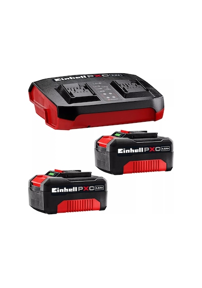 Einhell Set-46 Einhell Professional Tp-hd 18/28 D Li Bl +4 Akülü Kırıcı Delici+einhell 18v 2 X 4,0 Ah Pxc Twincharger Kit, Akü & Şarj Cihazı