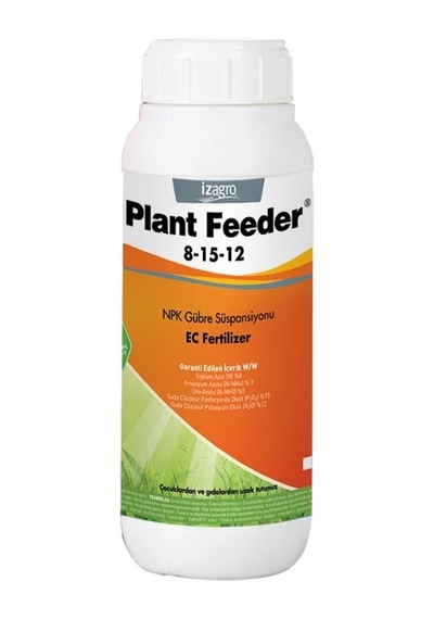 Plant Feeder 8-15-12 Npk Bitki Besini Sıvı Gübre 1Lt