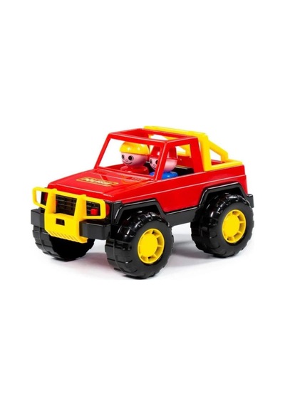 Safari Jeep Aracım 22 Cm 2 İnsan Figürlü Eğlenceli Ve Dayanıklı Çocuk Arazi Aracı Çok Renkli