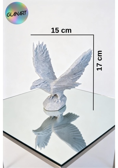 Hediyelik Masa Üstü 3 Boyutlu Kartal Figürü 3d Filament 1 Adet 11157226