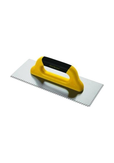 414 Seramik Malası Kapalı Plastik Saplı 4x4 Diş 50 Cm 06578