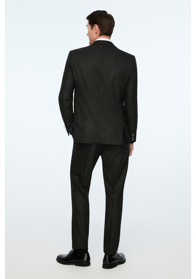 Morven Erkek Siyah Poliviskon Trend Slim Fit Sivri Yaka Kruvaze Takım Elbise 26ms001015001 Siyah Morven Erkek Siyah Poliviskon Trend Slim Fit Sivri Yaka Kruvaze Takım Elbise 26ms001015001 Siyah