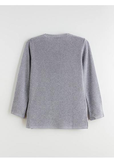 LC Waikiki Lcw Grace Gri V Yaka Kadın Triko Kazak Grey LC Waikiki Lcw Grace Gri V Yaka Kadın Triko Kazak Grey