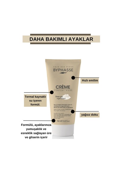 Byphasse Home Spa Ayak Bakım Kremi 150 ML