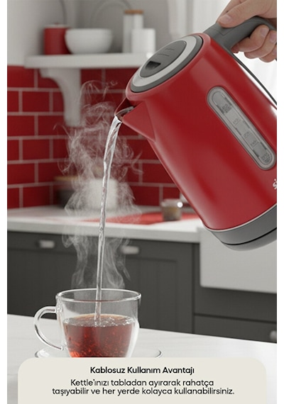 Sinbo SK-8031 Paslanmaz Çelik Su Isıtıcı Kettle