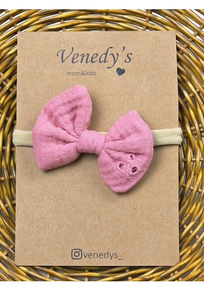 Venedy's Lune Mama Önlüğü Seti Koyu Pembe