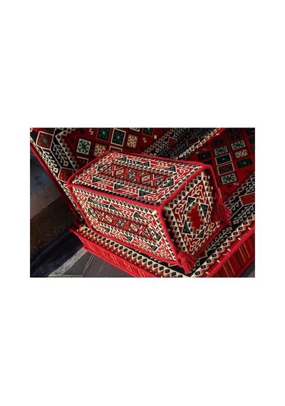 1.kalite Şark Köşesi Takımı Şili Kırmızı Modeli Sünger Dahil 4 Parça Bordo