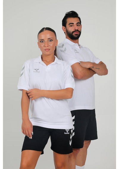 Hummel Armin Pamuklu Polo Yaka Tişört Beyaz
