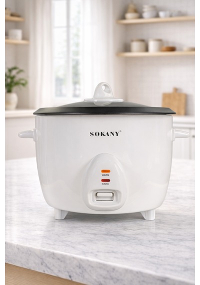 Sokany SK-07058 1.8 L Elektrikli Pilav Makinesi Ve Buharlı Pişirici