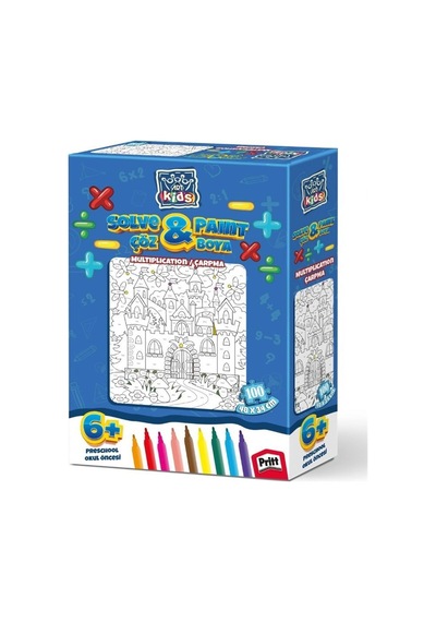 Art Kids Çöz Boya / Çarpma 5848