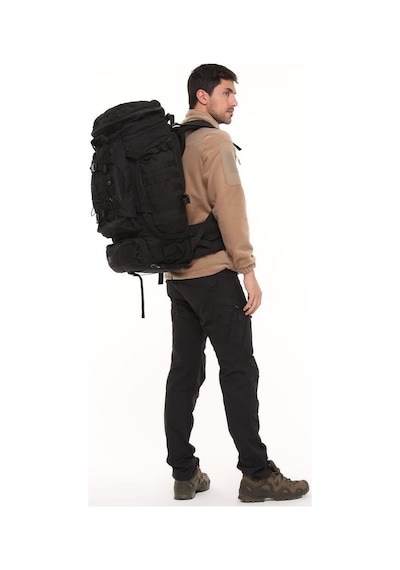 Single Sword Premium Kalite 100+10l Su Geçirmez Outdoor Sırt Çantası Siyah