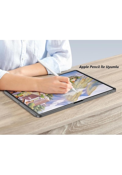 Apple Uyumlu iPad Air 13 İnç Ekran Koruyucu Nano Şeffaf 2024